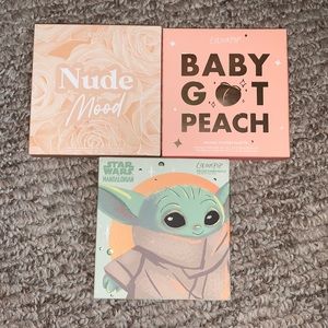 Lot of 3 Colour Pop palettes